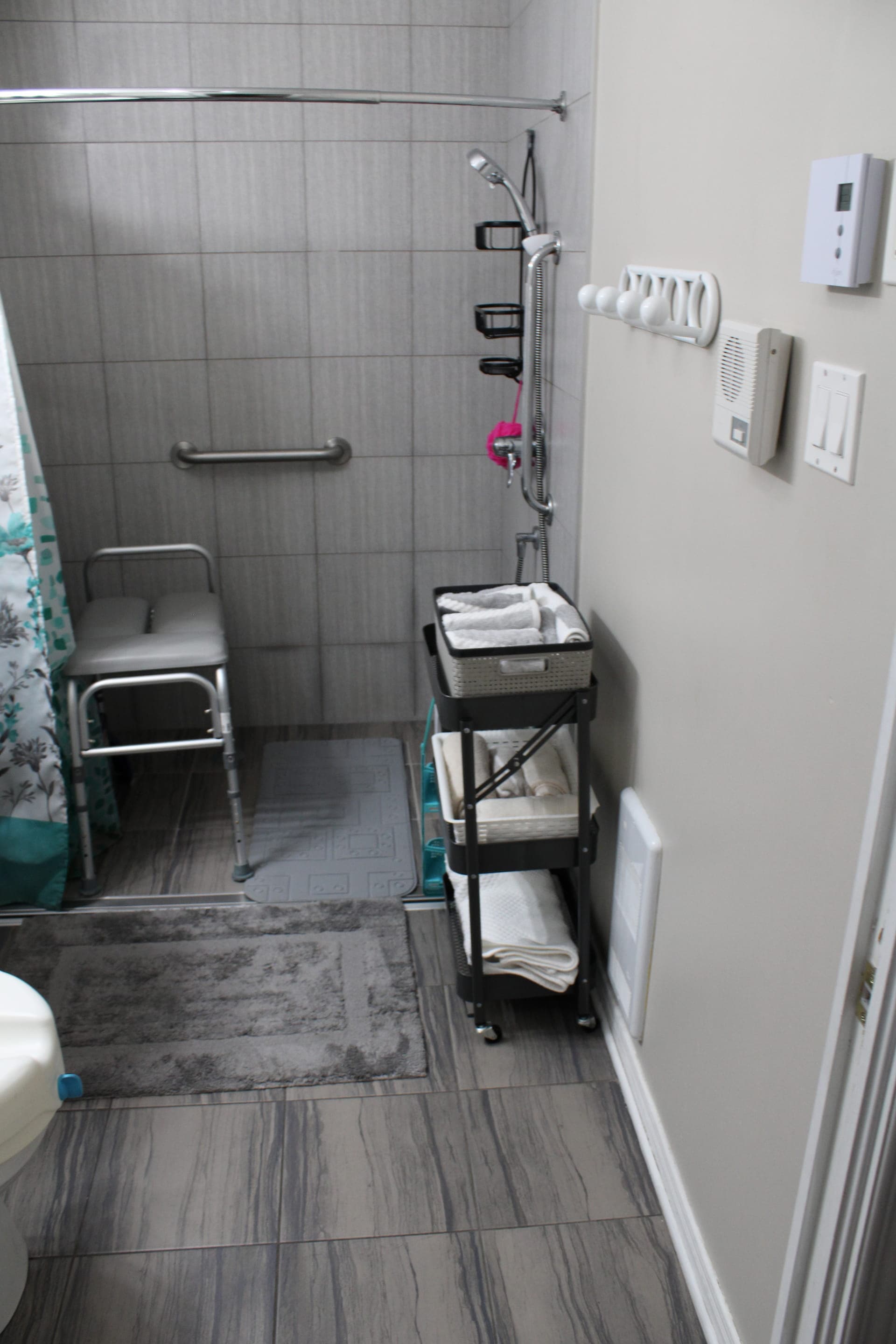 Salle de bain accessible